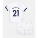 Tottenham Hotspur Dejan Kulusevski #21 Hjemmedraktsett Barn 2023-24 Korte ermer (+ Korte bukser)